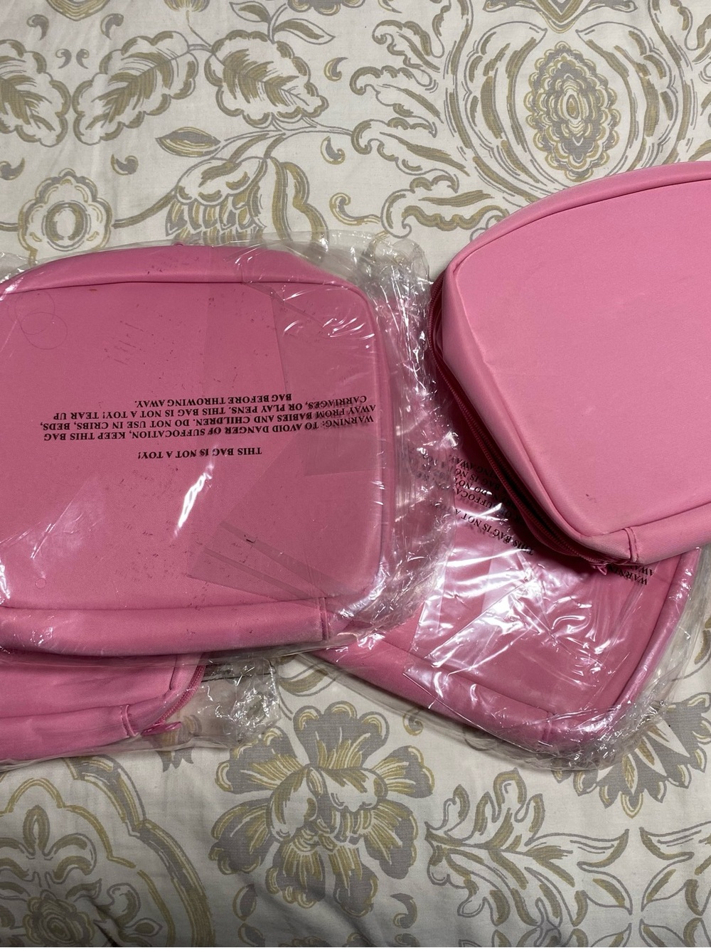 Pink Jewelry Pouches